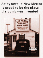 When Oppenheimer was recruited to run the Manhattan Project in 1942, he chose to build his laboratories in Los Alamos. The site, in the governments view, was an ideal place for bomb-building. The desert mesas and ponderosa pine forests offered solitude and secrecy. But Oppenheimer also had a personal reason for picking the Land of Enchantment.